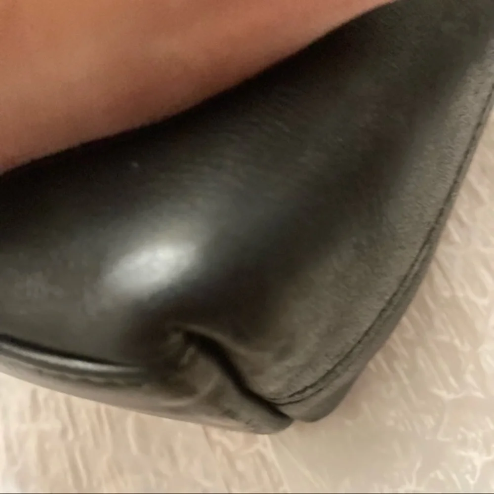 Coach vintage reissue Legacy Pocket Hobo, Black Leather, Style 9136